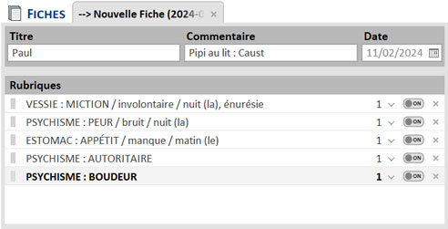 Fiche Complète