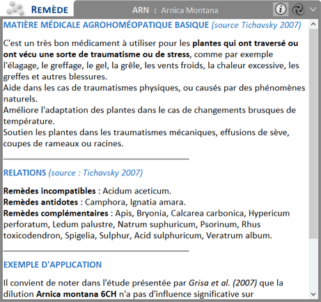 Cadre Remède Infos